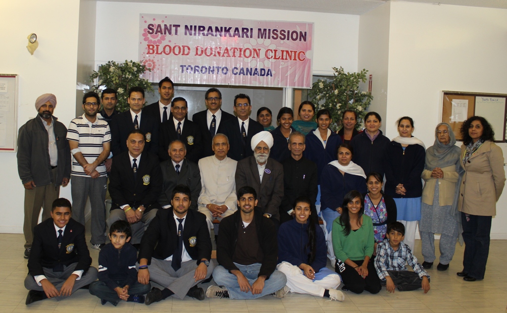 19th Blood Donation Camp in Sant Nirankari Mission, Toronto